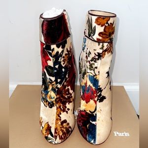 AUTHENTIC: Christian Louboutin Moulamax 100 Velours Bouquete size 37